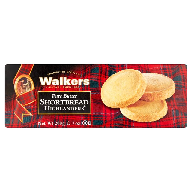 Walkers Pure Butter Shortbread Highlanders (200g)