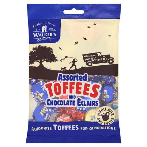 Walker's Nonsuch Assorted Toffees & Éclair's Bag