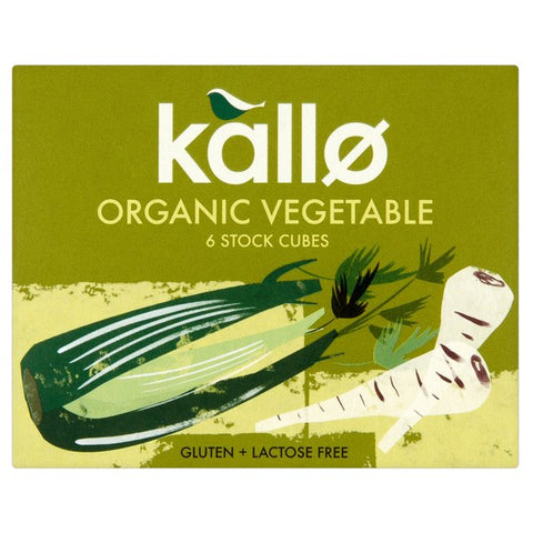 Kallo Organic Vegetable Stock Cubes 