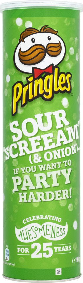 Pringles - Sour Cream & Onion