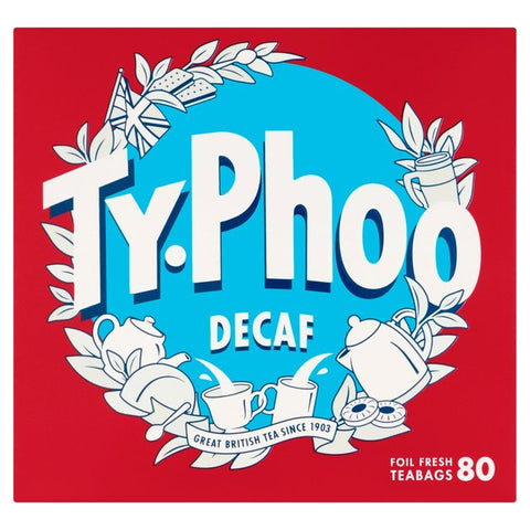 Typhoo Decaffeinated Tea bags 