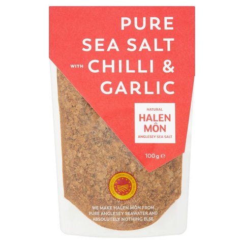 Halen Mon Chilli & Roasted Garlic Sea Salt PDO