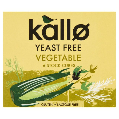 Kallo Yeast Free Organic Vegetable Stock Cubes