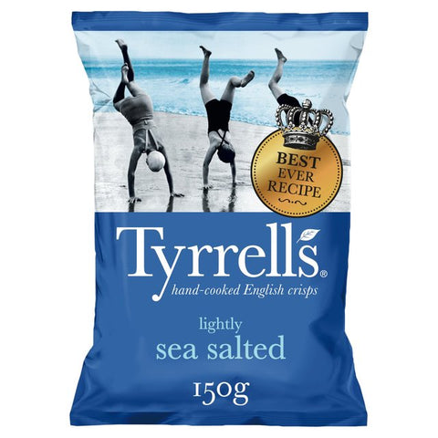 Tyrrell's Hand Cooked Crisps- Lightly Sea Salted