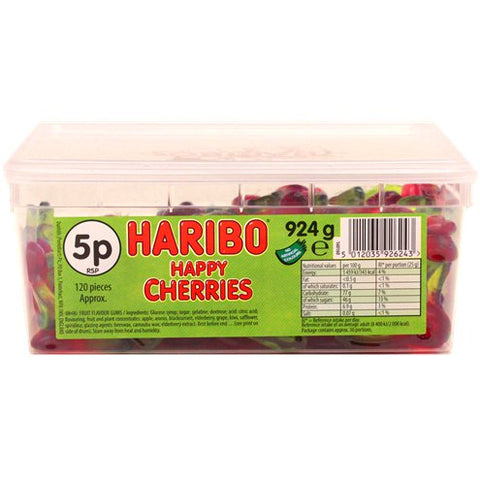 Haribo Happy Cherries Tub (924g)