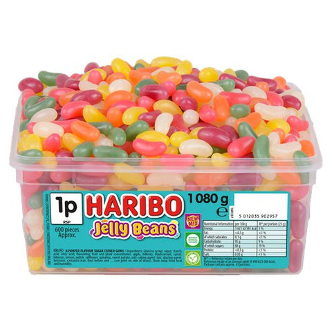 Haribo Jelly Beans Tub (1kg)