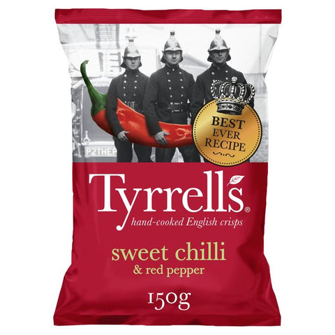 Tyrrell's Hand Cooked Crisps- Sweet Chilli & Red Pepper