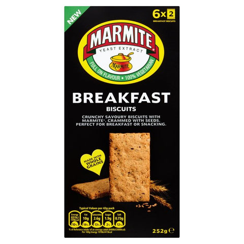 Marmite Breakfast Biscuits (252g)