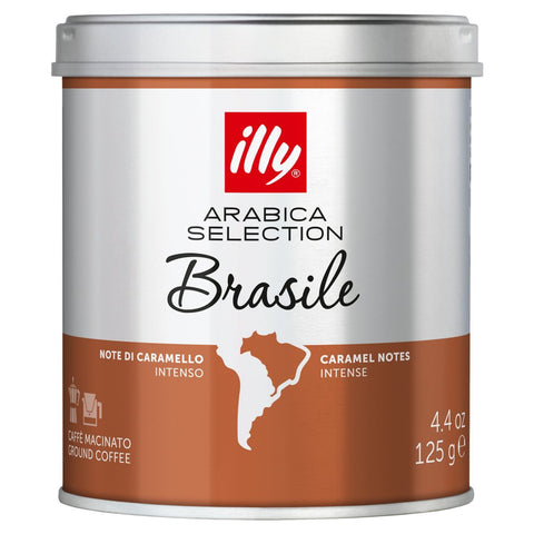 Illy Arabica ground coffee Brasil