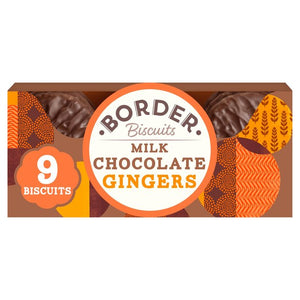 Border Biscuits - Milk Chocolate Gingers (150g)