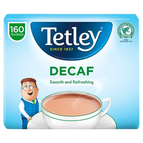 Tetley Decaffeinated Teabags 