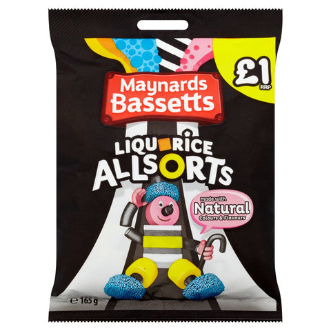 Maynards Bassetts Liquorice All Sorts (165g)