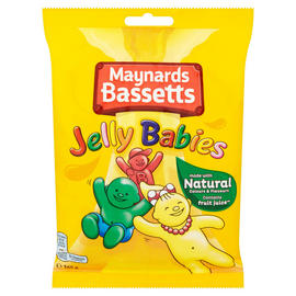 Maynards Bassetts Jelly Babies Bag (165g)