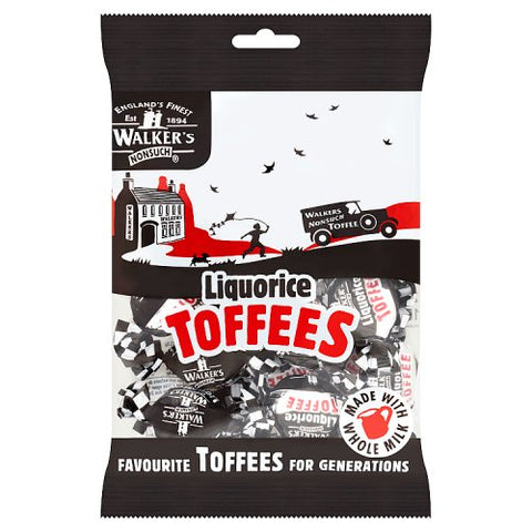 Walker's Nonsuch Liquorice Toffee Bag (150g)