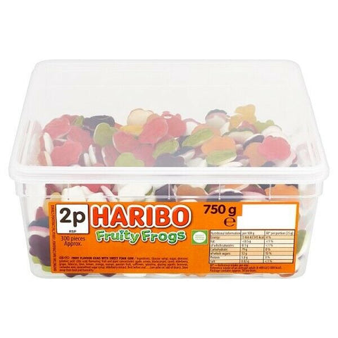 Haribo Fruity Frogs Tub (750g)