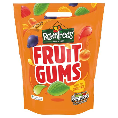 Rowntree's Fruit Gums Sharing Pouch (150g)