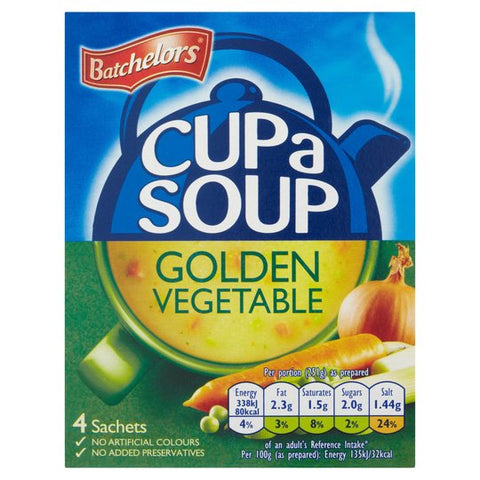 Cup A Soup Golden Vegetable (4 Sachets - 82g)