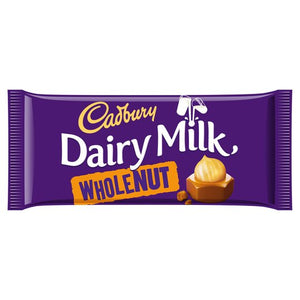 Cadbury Dairy Milk Whole Nut Bar 