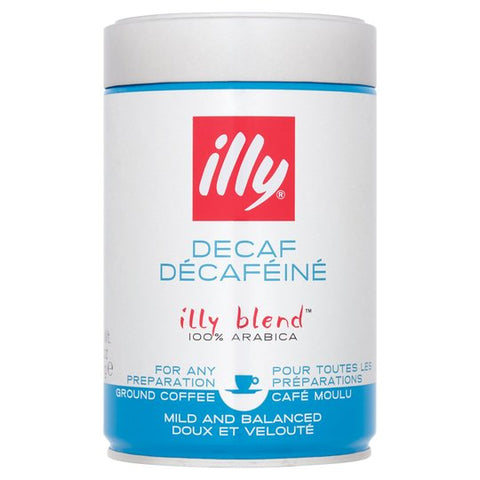 Illy Decaffeinated ground coffee