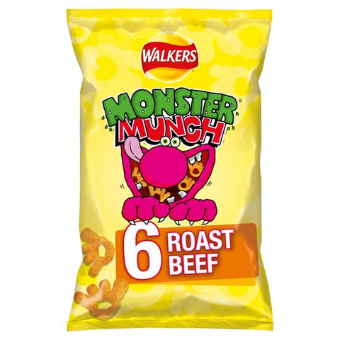 Walkers Monster Munch - Roast Beef 