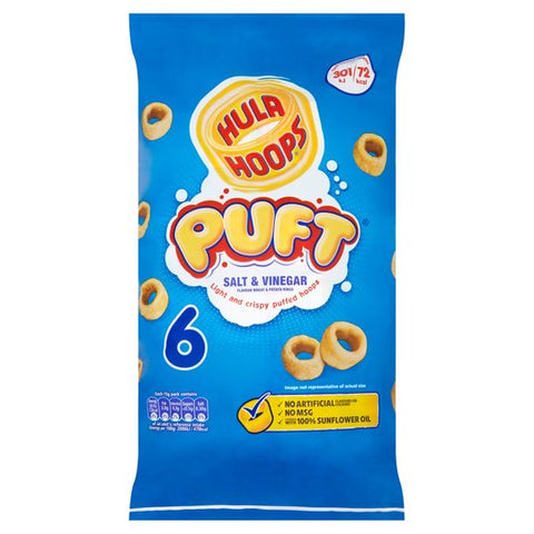 KP Hula Hoops Puft- Salt & Vinegar