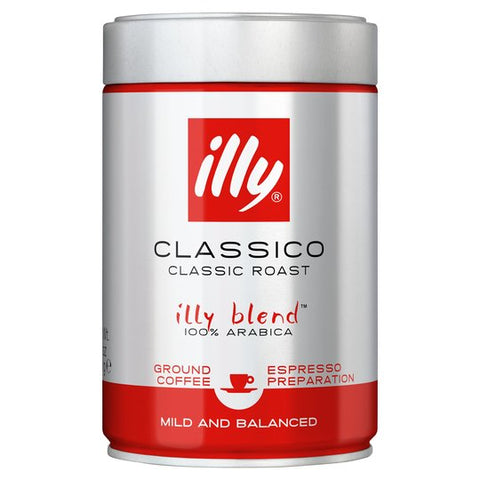 Illy Espresso Medium Roast Ground Coffee