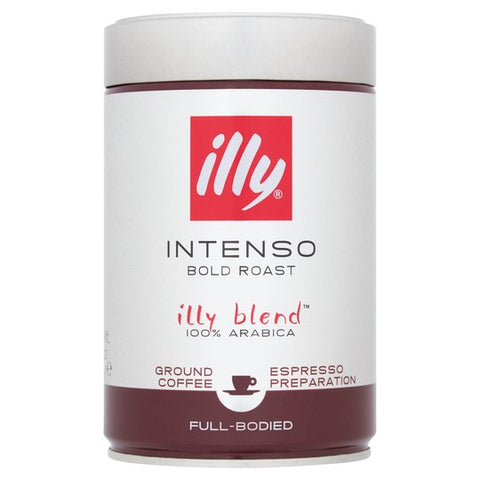 Illy Espresso Intenso Ground Coffee