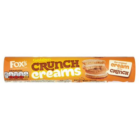 Fox's Crunch Creams- Golden (230g)