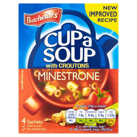 Cup A Soup with Croutons - Minestrone (4 Sachets - 94g)