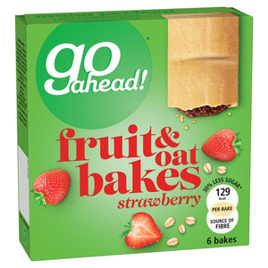 Go Ahead! Fruit Bakes - Strawberry (6 x 35g)