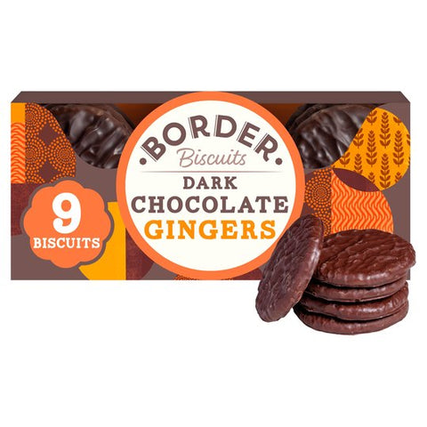 Border Biscuits - Dark Chocolate Gingers (150g)