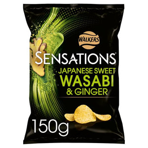 Walkers Sensations Crisps - Wasabi & Ginger 