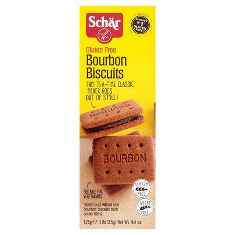 Schär Gluten Free Biscuits- Bourbon (125g)