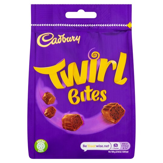 Cadbury Twirl Bites