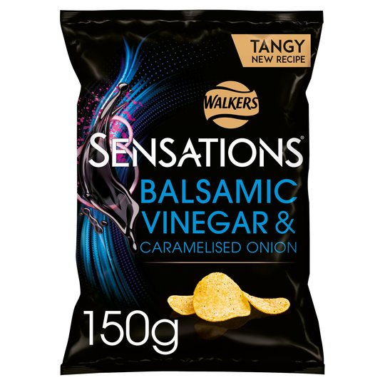 Walkers Sensations Crisps - Caramelised Onion & Balsamic Vinegar