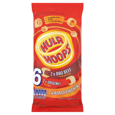 KP Hula Hoops - Meaty Variety (6 x 24g)