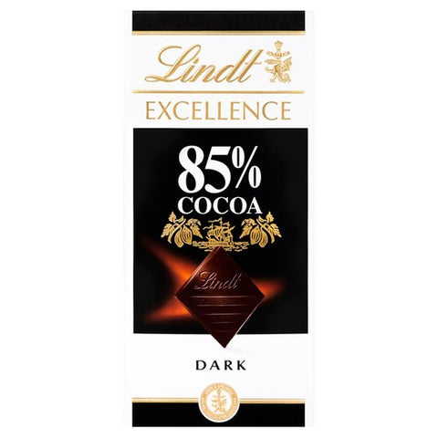 Lindt Excellence Dark Chocolate- 85% Cocoa