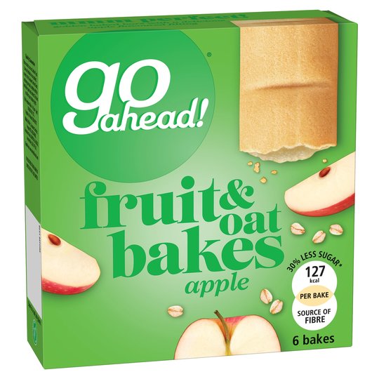 Go Ahead! Fruit Bakes - Apple (6 x 35g)