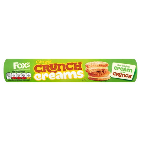 Fox's Crunch Creams- Ginger (230g)