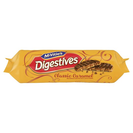 McVitie's Digestives- Milk Chocolate & Caramel (267g)