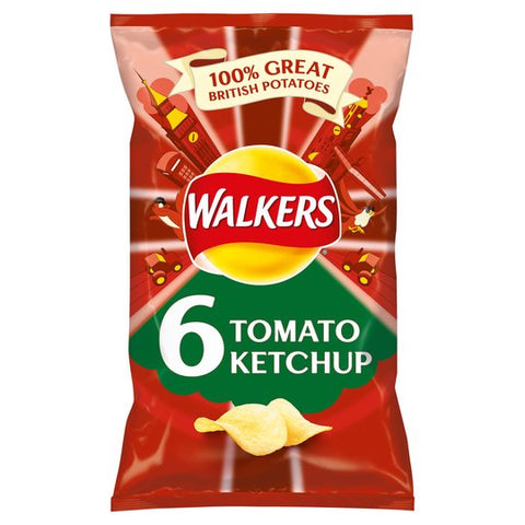 Walkers Crisps - Tomato Ketchup 