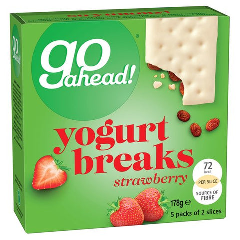 Go Ahead! Yogurt Breaks - Strawberry (5 x 35.5g)