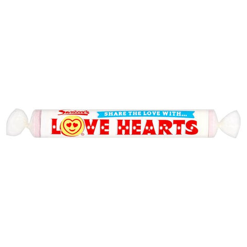 Swizzels Giant Love Heart Rolls (24 x 39g)