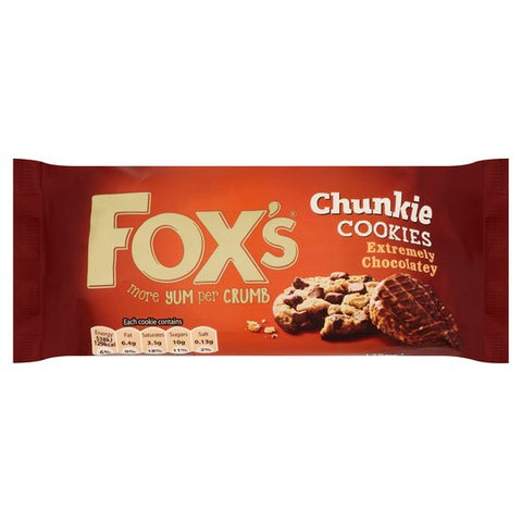 Fox's Chunkie Cookies- Extremely Chocolatey (175g)