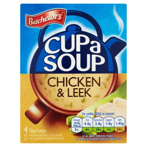 Cup A Soup Chicken and Leek (4 Sachets - 86g)