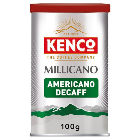 Kenco Millicano Americano Decaff Instant Coffee (100g)